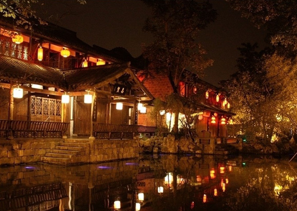成都锦里水景观打造案例